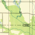 United States Geological Survey Gaytine, LA (1935, 31680-Scale) digital map