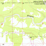 United States Geological Survey Gaytine, LA (1956, 24000-Scale) digital map