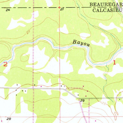 United States Geological Survey Gaytine, LA (1956, 24000-Scale) digital map