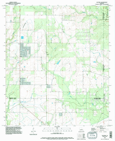 United States Geological Survey Gaytine, LA (1994, 24000-Scale) digital map