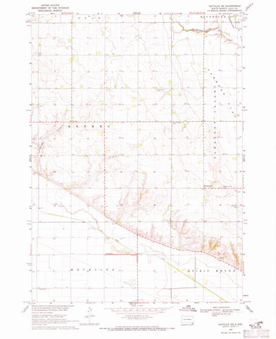 United States Geological Survey Gayville, SD (1969, 24000-Scale) digital map