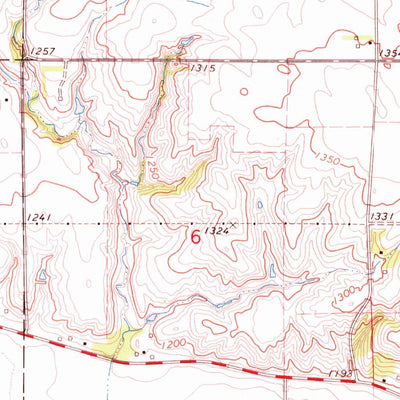 United States Geological Survey Gayville, SD (1969, 24000-Scale) digital map