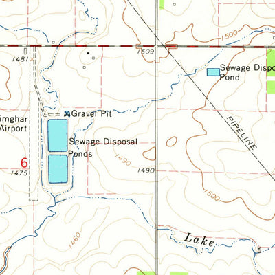 United States Geological Survey Gaza, IA (1964, 24000-Scale) digital map