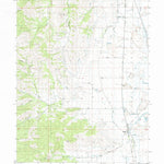 United States Geological Survey Gazelle, CA (1984, 24000-Scale) digital map