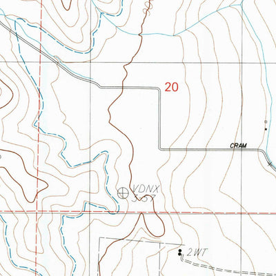 United States Geological Survey Gazelle, CA (1984, 24000-Scale) digital map