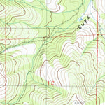 United States Geological Survey Gazelle, CA (1984, 24000-Scale) digital map