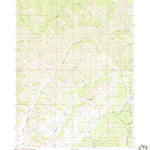 United States Geological Survey Gazelle Mountain, CA (1986, 24000-Scale) digital map