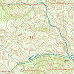 United States Geological Survey Gazelle Mountain, CA (2001, 24000-Scale) digital map