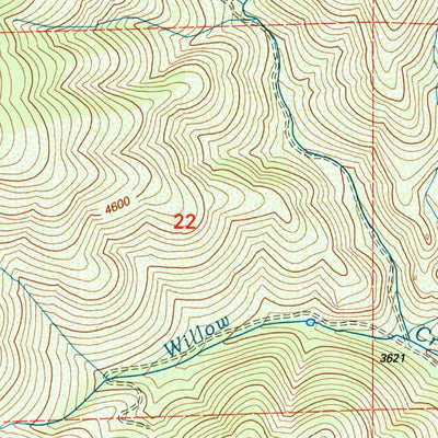 United States Geological Survey Gazelle Mountain, CA (2001, 24000-Scale) digital map