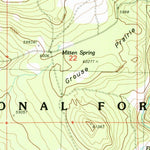 United States Geological Survey Gearhart Mountain, OR (1988, 24000-Scale) digital map