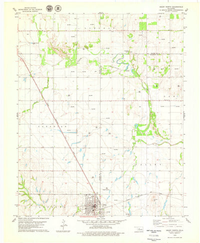 United States Geological Survey Geary North, OK (1979, 24000-Scale) digital map