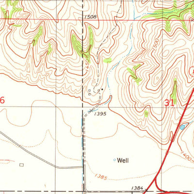 United States Geological Survey Geary South, OK (1979, 24000-Scale) digital map