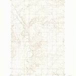 United States Geological Survey Geddart Lake, MT (1983, 24000-Scale) digital map