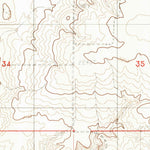 United States Geological Survey Geddart Lake, MT (1983, 24000-Scale) digital map