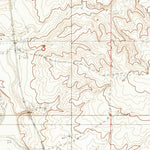 United States Geological Survey Geddart Lake, MT (1983, 24000-Scale) digital map