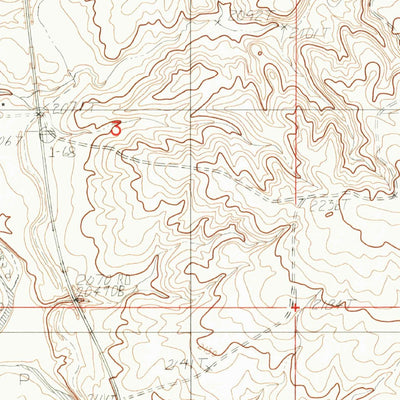 United States Geological Survey Geddart Lake, MT (1983, 24000-Scale) digital map
