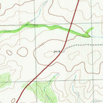 United States Geological Survey Geddis Canyon West, TX (1980, 24000-Scale) digital map