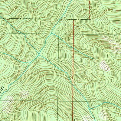 United States Geological Survey Gee Point, WA (1989, 24000-Scale) digital map