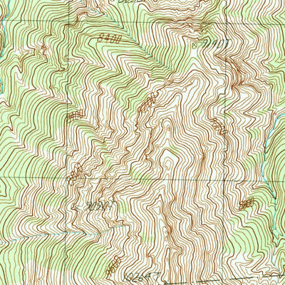 United States Geological Survey Geers Point, WY (1989, 24000-Scale) digital map
