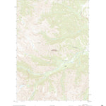 United States Geological Survey Geers Point, WY (2021, 24000-Scale) digital map