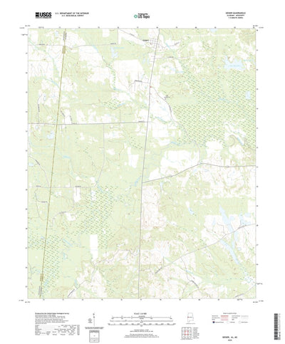 United States Geological Survey Geiger, AL (2020, 24000-Scale) digital map
