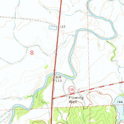 United States Geological Survey Geiger, AL-MS (1973, 24000-Scale) digital map