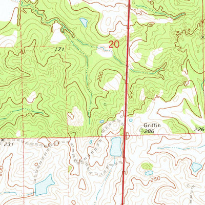 United States Geological Survey Geiger, AL-MS (1973, 24000-Scale) digital map