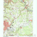 United States Geological Survey Geistown, PA (1993, 24000-Scale) digital map