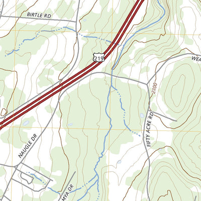 United States Geological Survey Geistown, PA (2023, 24000-Scale) digital map