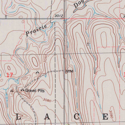 United States Geological Survey Gem, KS (1979, 24000-Scale) digital map