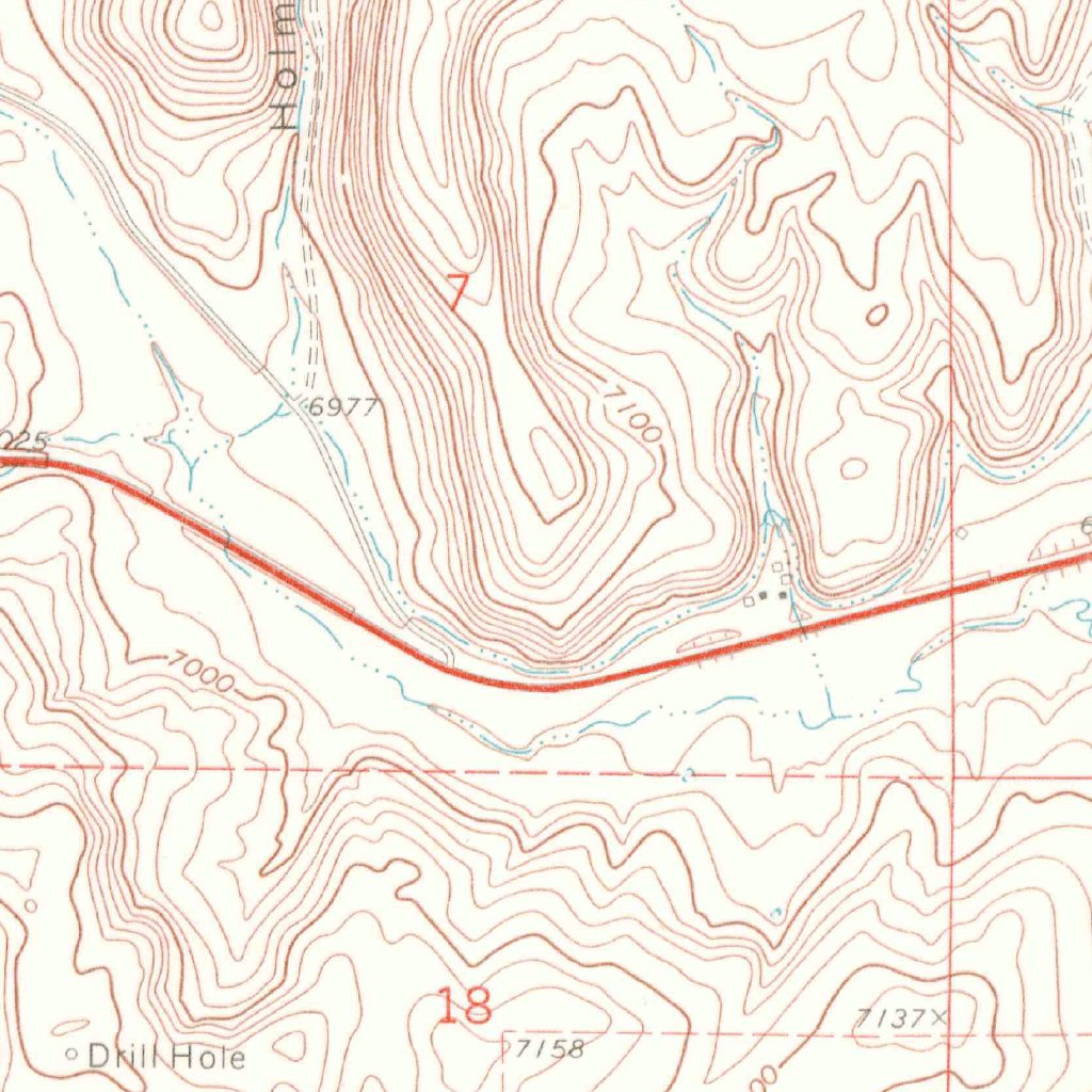 Gem Village, CO (1968, 24000-Scale) Map by United States Geological ...