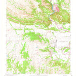 United States Geological Survey Gene Autry, OK (1964, 24000-Scale) digital map