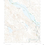 United States Geological Survey Gene Wash, CA (2021, 24000-Scale) digital map