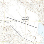 United States Geological Survey Gene Wash, CA (2021, 24000-Scale) digital map