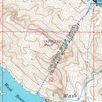 United States Geological Survey Gene Wash, CA-AZ (1959, 24000-Scale) digital map