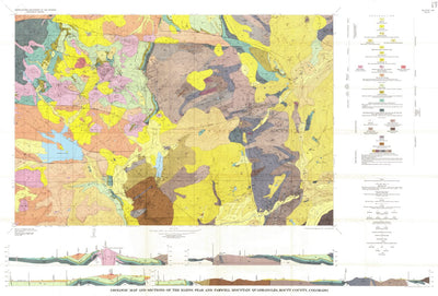 United States Geological Survey General geology of the Hahns Peak and Farwell Mountain quadrangles, Routt County, Colorado digital map