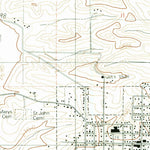 United States Geological Survey Genesee, ID (1990, 24000-Scale) digital map