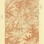 United States Geological Survey Genesee, PA-NY (1937, 62500-Scale) digital map