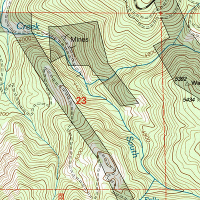 United States Geological Survey Genesee Valley, CA (1994, 24000-Scale) digital map