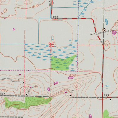 United States Geological Survey Genesee, WI (1960, 24000-Scale) digital map