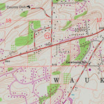 United States Geological Survey Genesee, WI (1960, 24000-Scale) digital map