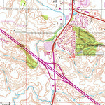 United States Geological Survey Geneseo, IL (1953, 24000-Scale) digital map