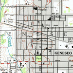 United States Geological Survey Geneseo, IL (1991, 24000-Scale) digital map