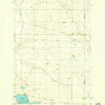 United States Geological Survey Geneseo, ND (1958, 24000-Scale) digital map