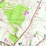 United States Geological Survey Geneseo, NY (1950, 24000-Scale) digital map