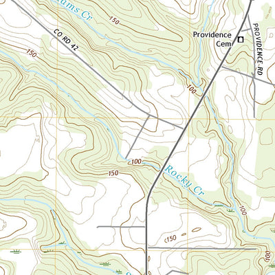 United States Geological Survey Geneva East, AL (2020, 24000-Scale) digital map