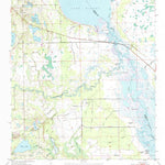 United States Geological Survey Geneva, FL (1953, 24000-Scale) digital map
