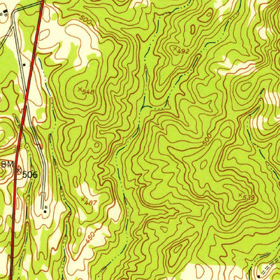 United States Geological Survey Geneva, GA (1950, 24000-Scale) digital map