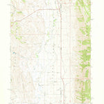 United States Geological Survey Geneva, ID-WY (1970, 24000-Scale) digital map