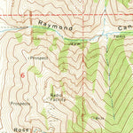 United States Geological Survey Geneva, ID-WY (1970, 24000-Scale) digital map